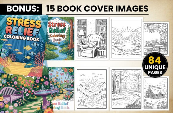 Download Stress Relief Coloring Pages - Premium Resources