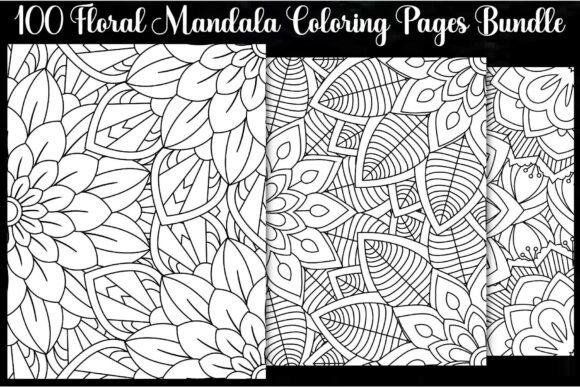 Download Floral Mandala Coloring Pages - Floral Collection