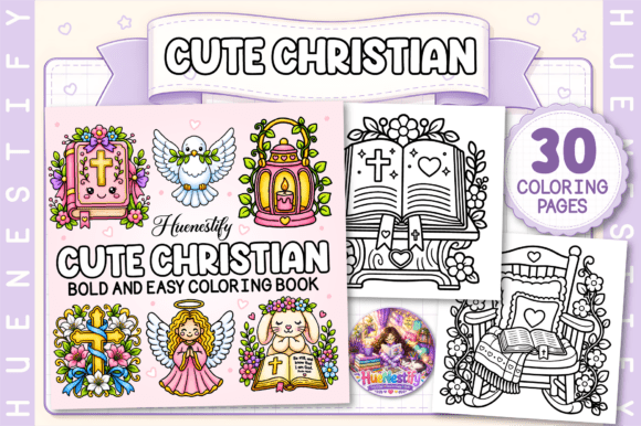 Download Christian Bold and Easy Coloring Book - Easy coloring book Collection