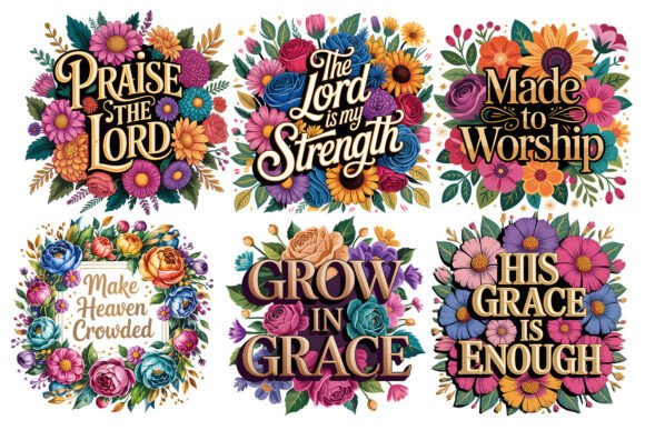 Download Floral Christian PNG Bundle, - Floral Collection