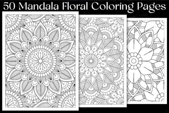 Download Mandala Floral Coloring Pages - Floral Collection