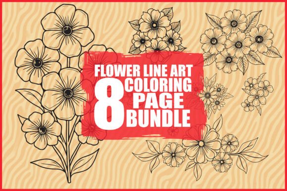 Download Hand Drawn Floral Coloring Pages - Floral Collection