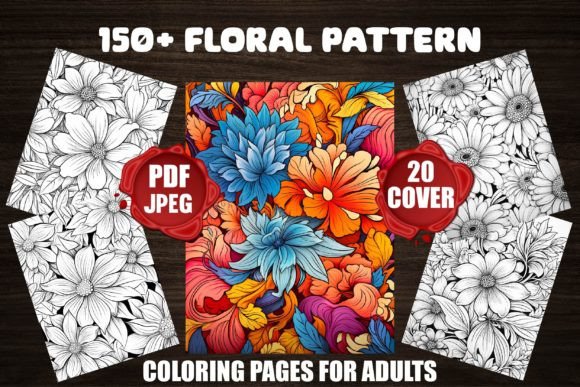 Download Floral Pattern Coloring Pages - Floral Collection